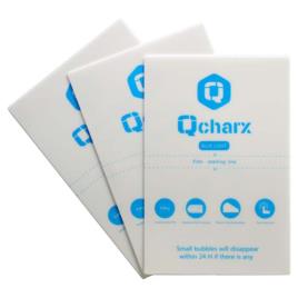 Qcharx Hydrogel Antiblue Qx1 Screen Protector Sheet Transparente