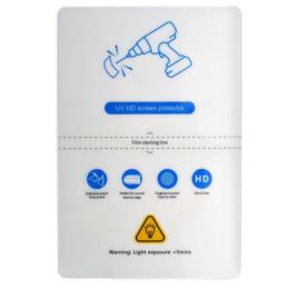 Qcharx Hydrogel Hd Qx Hybrid Qx1 Lite Ultraviolet Fixation Film 10 Units Transparente