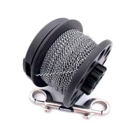 Nammu Tech Reel Locknut 65m Dyneema Prateado