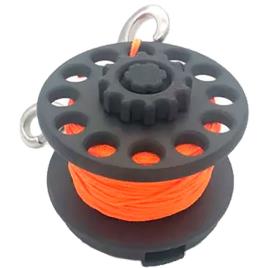 Nammu Tech Reel Locknut 65m Nylon Dourado