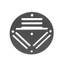 Nammu Tech Plate Rear Superior Carbon Prateado