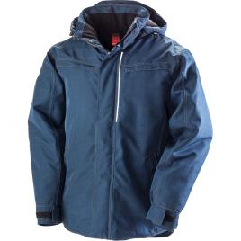 Result Robuste Denim Effect Parka Azul 3XL Homem