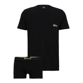 Boss Set Gift 10248823 01 Pyjama Preto L Homem