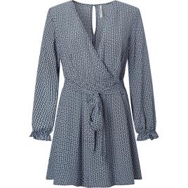 Pepe Jeans Ailish Long Sleeve Dress Cinzento S Mulher