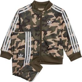 Adidas Originals Camo Infant Set Castanho 9-12 Months Menina