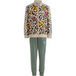 Adidas Originals Animal Print Kids Tracksuit Colorido 7-8 Years Rapaz