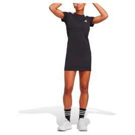 Adidas 3s Fit T Dress Preto M Mulher