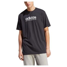 Adidas All Szn Short Sleeve T-shirt Cinzento 2XL / Regular Homem