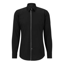 Boss H-hank-party2-221 10219212 02 Long Sleeve Shirt Preto 39 Homem