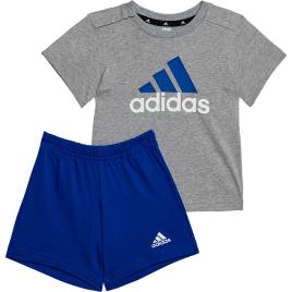 Adidas Bl Co Set Azul,Cinzento 12-18 Months Menina