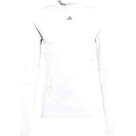 Adidas Tf Cr Long Sleeve T-shirt Branco S Homem