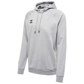 Hummel Move Grid Cotton Hoodie Cinzento M Homem