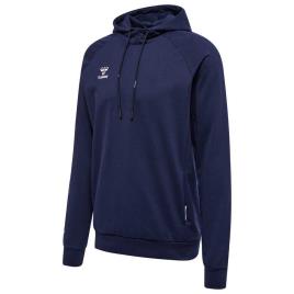 Hummel Move Grid Cotton Hoodie Azul L Homem