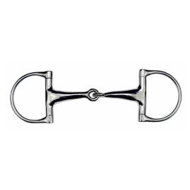 Feeling D Thick Snaffle Prateado 125 mm