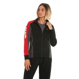Slam Deck Ws Zip Sweat Full Zip Sweatshirt Preto M Mulher