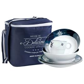 Marine Business Northwind 24 Pieces Tableware Set