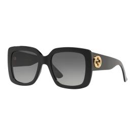 Gucci Eyewear Óculos de sol para mulheres GG0141SN 001 T53 Acetate 140 Black