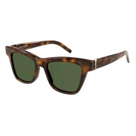 Saint Laurent Óculos de sol para mulheres SL M106 003 T52 Acetate 140 Havana