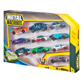 Pacote 10 veículos True Metal