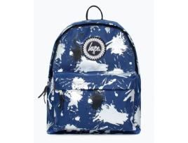 Mochila Splatter Navy (Preto - 42x30x12cm - Poliéster - 18L)