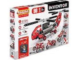 Kit de Construção Engino Inventor Motorized 90 Modelos  