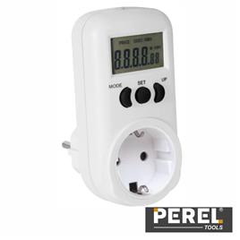 Contador De Energia 220v/16a C/ Lcd Perel