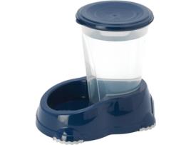 Comedouro para Cães e Gatos MODERNA Smart (Azul - 1.5L - Plástico)