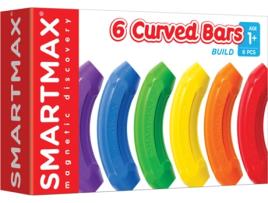 Construção SMARTMAX XT Set - 6 Curved Bars (Idade Mínima: 1 - 6 Peças)
