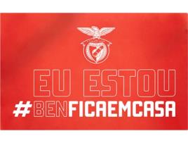 Bandeira SPORT LISBOA E BENFICA #Benficaemcasa 90X150