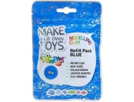 Recarga de Plasticina JUMPINGCLAY Azul (18g)