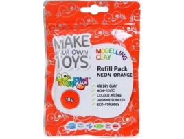 Recargas JUMPINGCLAY Neon Laranja (18g)