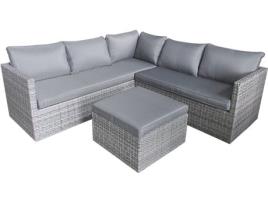 Conjunto de Jardim  Dallas II Sofá + Mesa