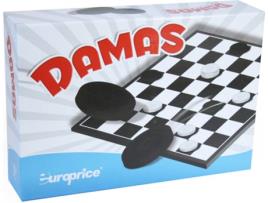 Jogo de Damas EUROPRICE JO4706 (Idade Mínima: 3 anos - Português)