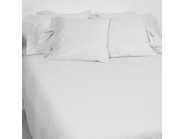 Lençol ASA Nude (Branco -  240x300 cm - Algodão)