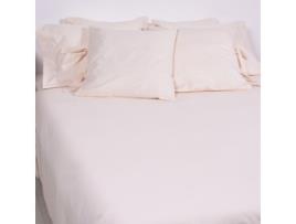 Capa de Edredão ASA Nude (Bege -  260x240cm - Algodão)