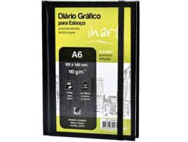 Bloco de Notas INART Esbozo (80 Folhas)
