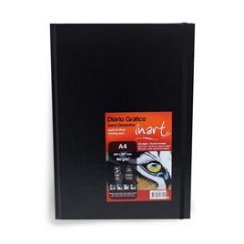 INART Diário Gráfico Desenho 180gr A4 40 folhas