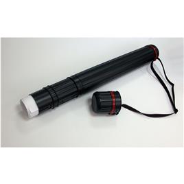 Tubo para Desenhos Extensível, 110 cm, Preto