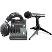 Behringer PODCASTUDIO 2 USB Complete Podcasting Bundle