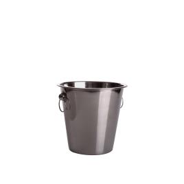 Balde Gelo com Argolas Inox 22CM