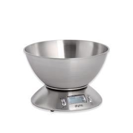 Balança Cozinha Com Taça Digital Inox 5KG