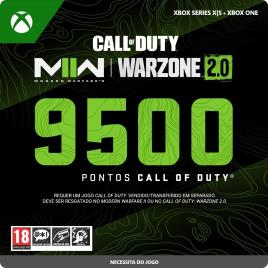 9500 PONTOS CALL OF DUTY