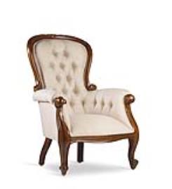 SillÓn vintage grandfather honey