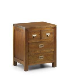 Mesita flamingo 2+2 cajones