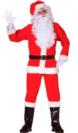 Fato de Pai Natal Clássico para adulto