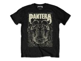 T-Shirt ROCK OFF Pantera - 101 Proof Skull Preto (Tamanho: M)