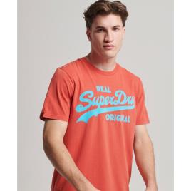 Superdry Vintage Vl Neon T-shirt Laranja M Homem