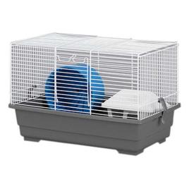 Alamber 2 Hamster Cage 34x22.5x24 Cm Prateado