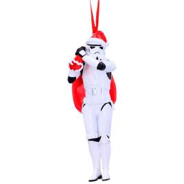 Nemesis Now Stormtrooper Bag Star Wars Christmas Ornament Branco