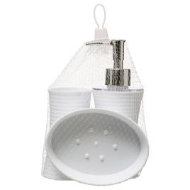 Five Raya Bathroom Set Transparente